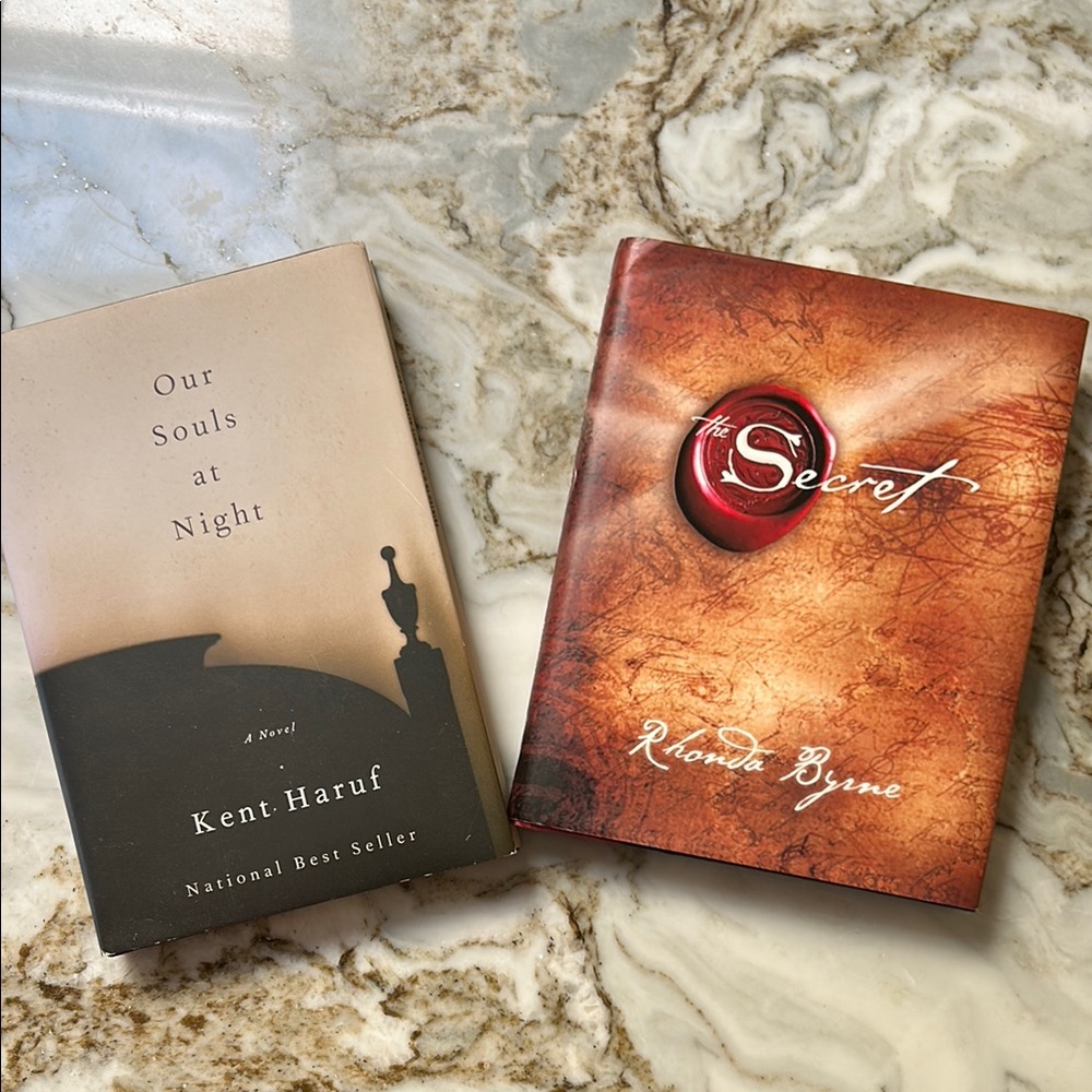 The Secret Hardcover Book plus Our Souls at Night